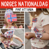 Norges nationaldag 17 maj - pynt att bära