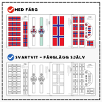 Norges nationaldag 17 maj – pynt att bära - bild 2