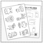 Min lilla målarbok- safari - bild 4