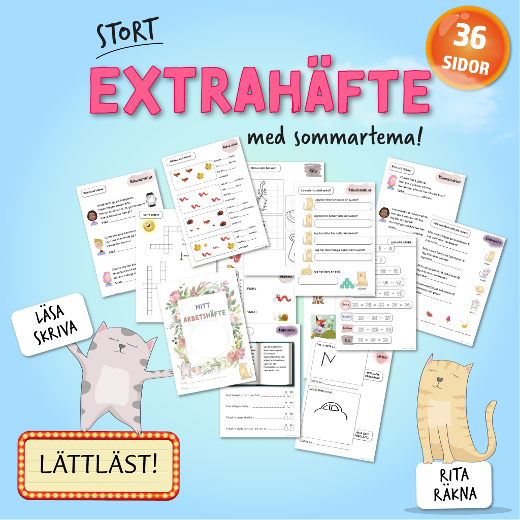 Stort lättläst arbetshäfte!