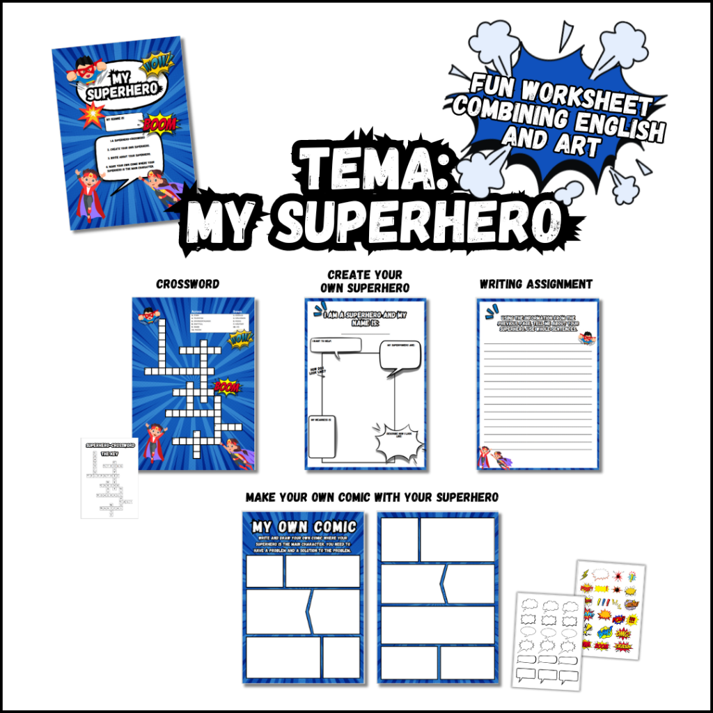 Tema: My superhero
