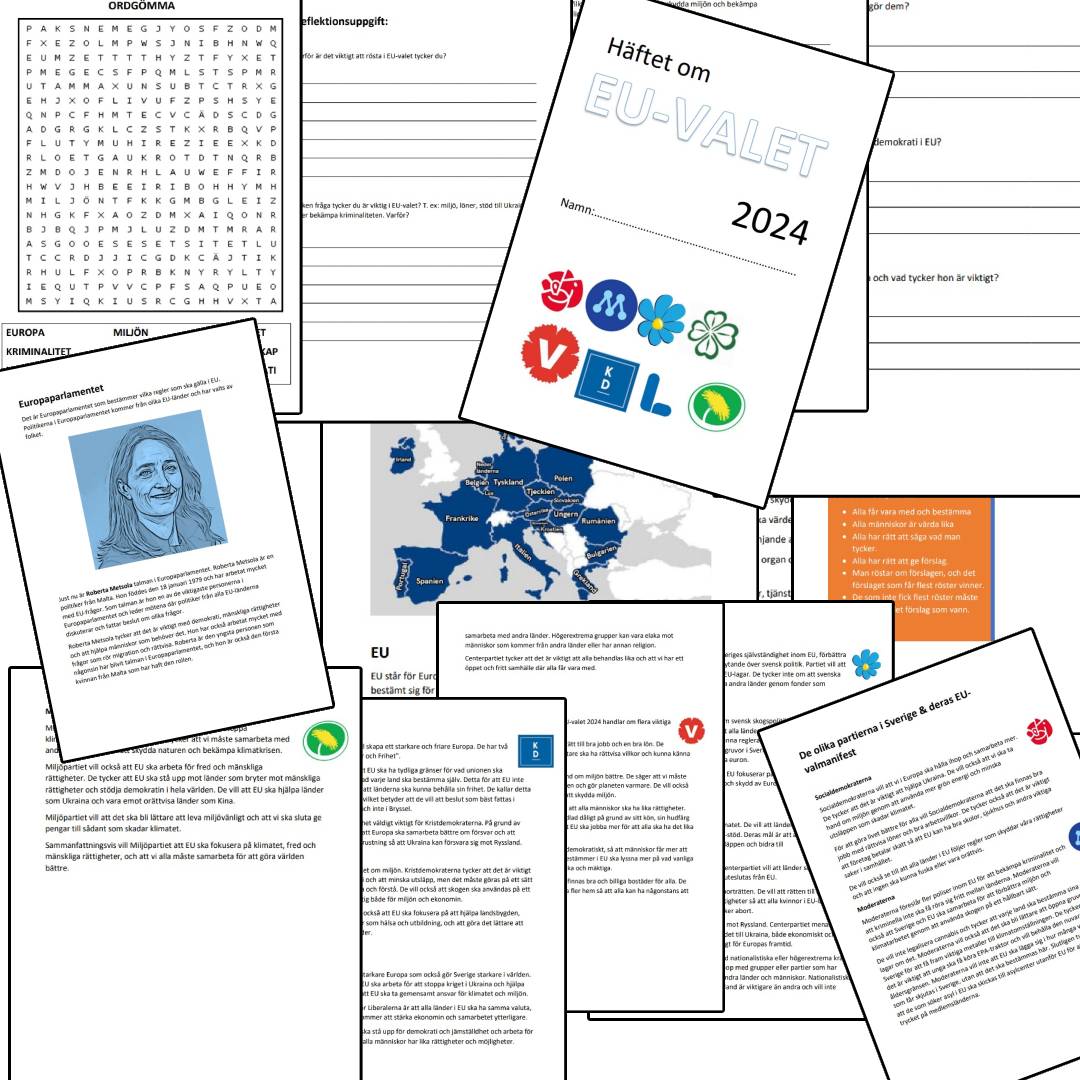 Ett häfte om EU-valet 2024