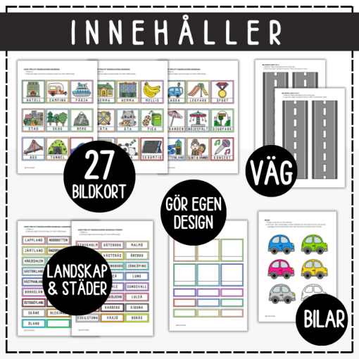Bilresa med barn: visa resans upplägg