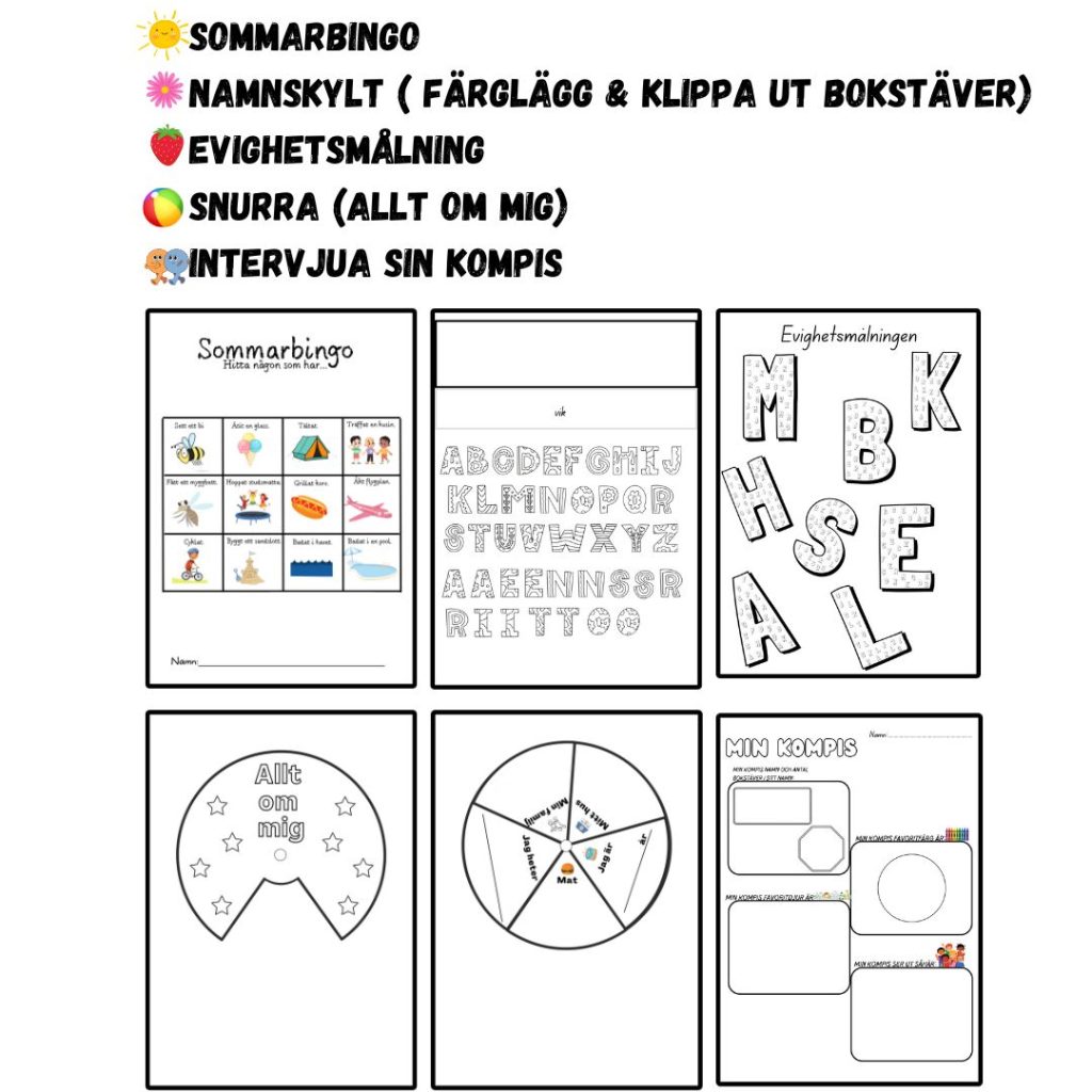 Första skoldagarna (F-klass)