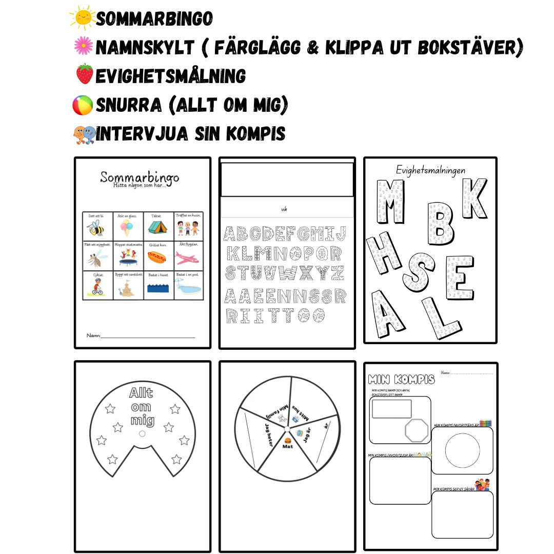 Första skoldagarna (F-klass)