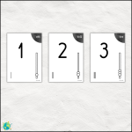 Black and white – Siffror 0-10 - bild 2