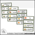 Ord- och begreppskort: Midsommar - bild 2