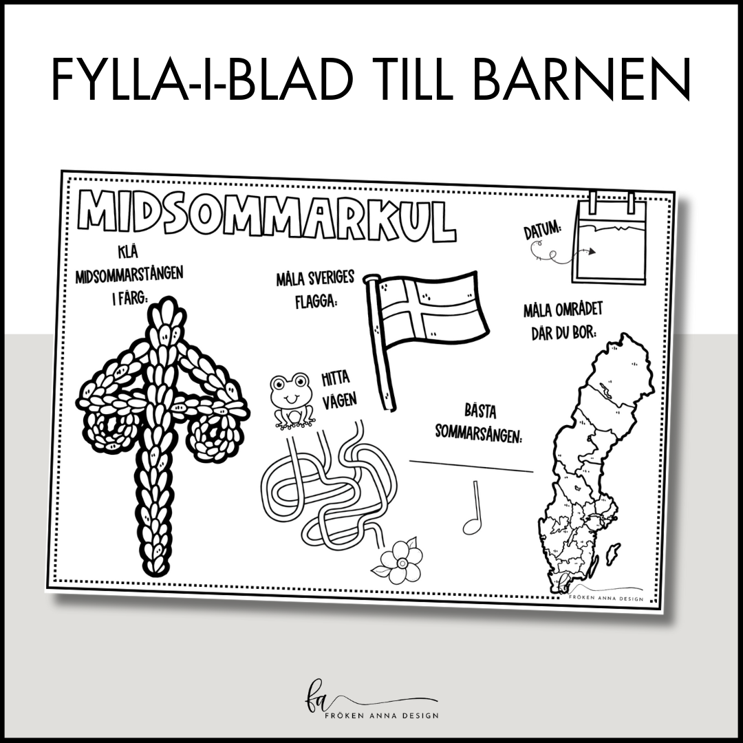 Midsommarkul (pyssel till midsommar)