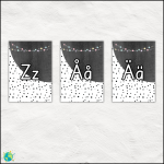 Black and white – Alfabetet - bild 3