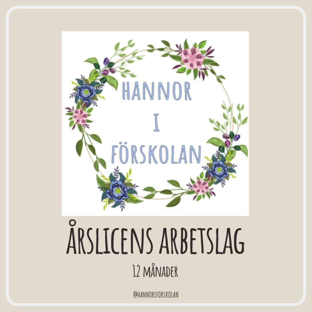 Årslicens arbetslag 2-5 personer (12 månader)