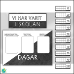 Black and white – Vi räknar skoldagar - bild 2