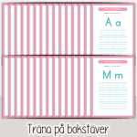 Arbetshäfte bokstäver och siffror – Tema Enhörningar - bild 3