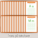 Arbetshäfte bokstäver och siffror – Tema Transport - bild 3