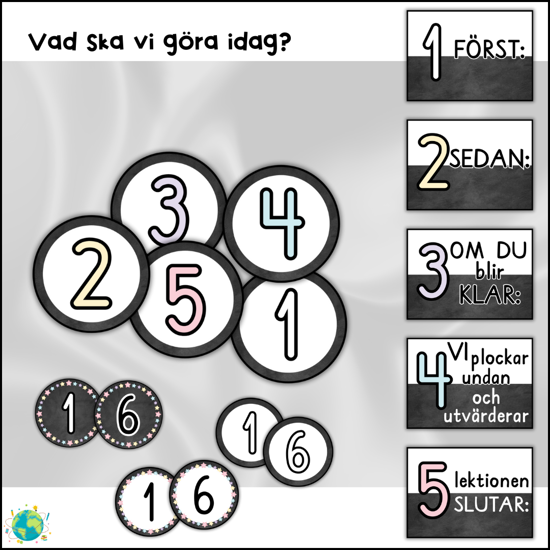 Black and white - Skyltar