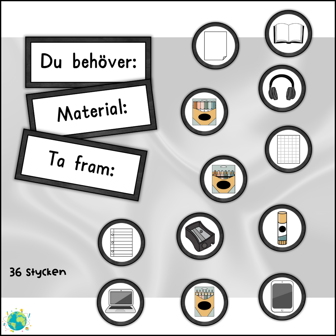 Black and white - Skyltar