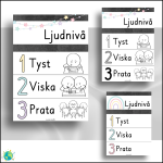 Black and white – Ljudnivå - bild 3