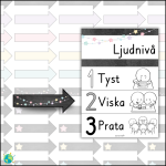 Black and white – Ljudnivå - bild 4