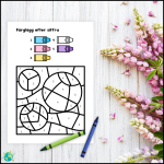 Sommar – Färglägg efter siffra - bild 2