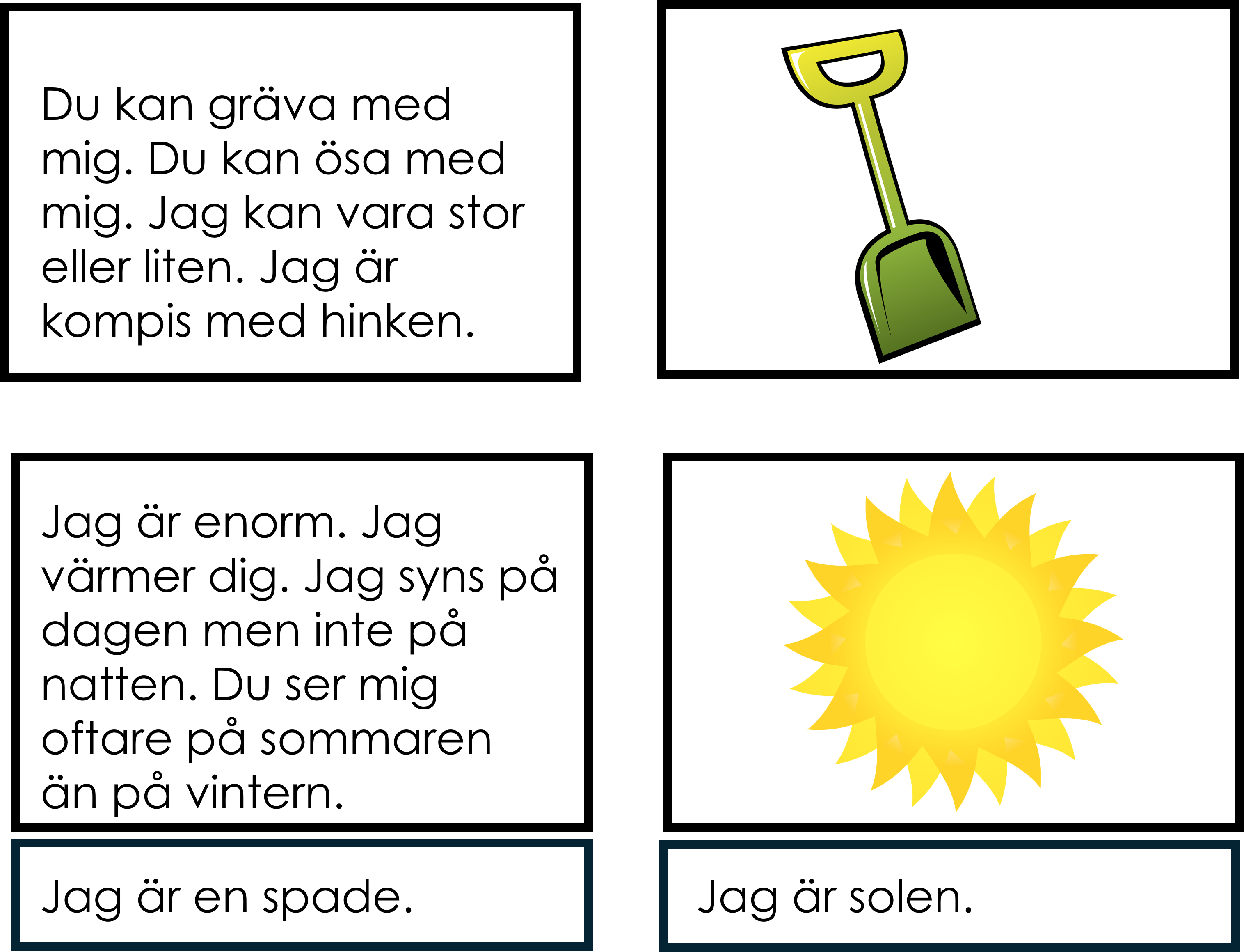 Meningskort - sommar