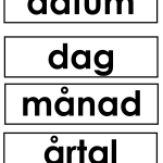 Kalender textkort - bild 2