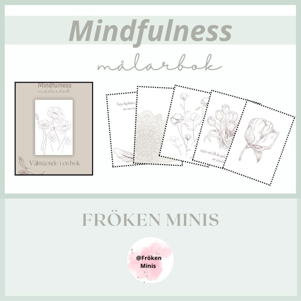 Mindfulness målarbok