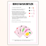 Bokstavskortlek - bild 2