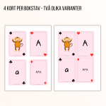 Bokstavskortlek - bild 3