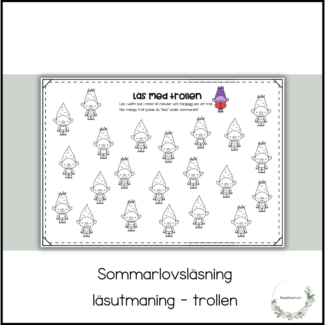 Läsutmaning - troll