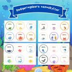 Redigeringsbara namnskyltar havet - bild 1