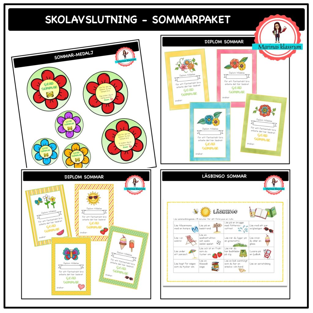 Skolavslutning – Sommarpaket