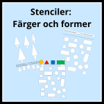 Stenciler: Former och färger - bild 1