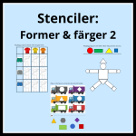 Stenciler: Former och färger 2 - bild 1