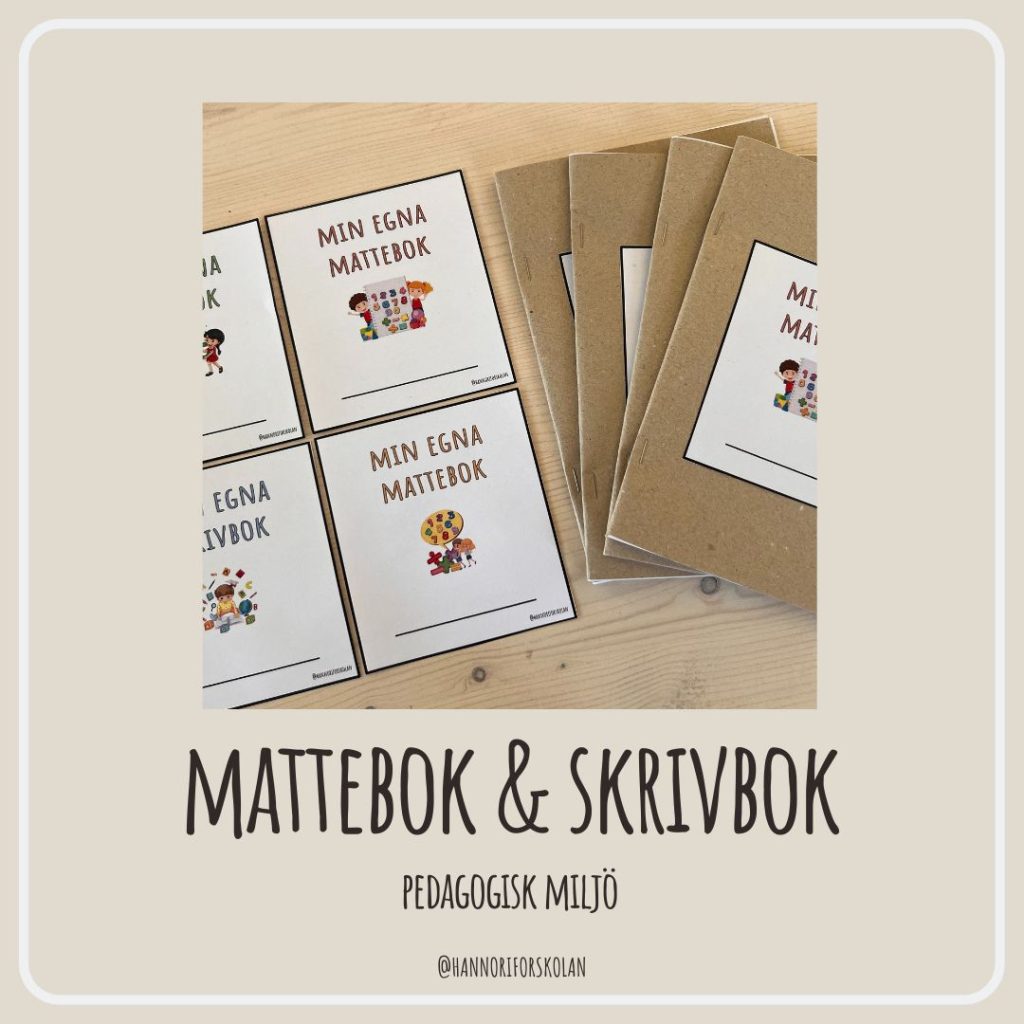Mattebok & skrivbok