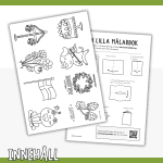 Min lilla målarbok – midsommar - bild 3