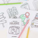 Min lilla målarbok – på resan - bild 2