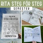 Rita steg för steg-bok: semester - bild 1