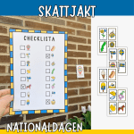 Sveriges nationaldag 6 juni – skattjakt - bild 1