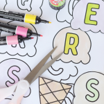 Pyssel – glass som namnskylt - bild 3