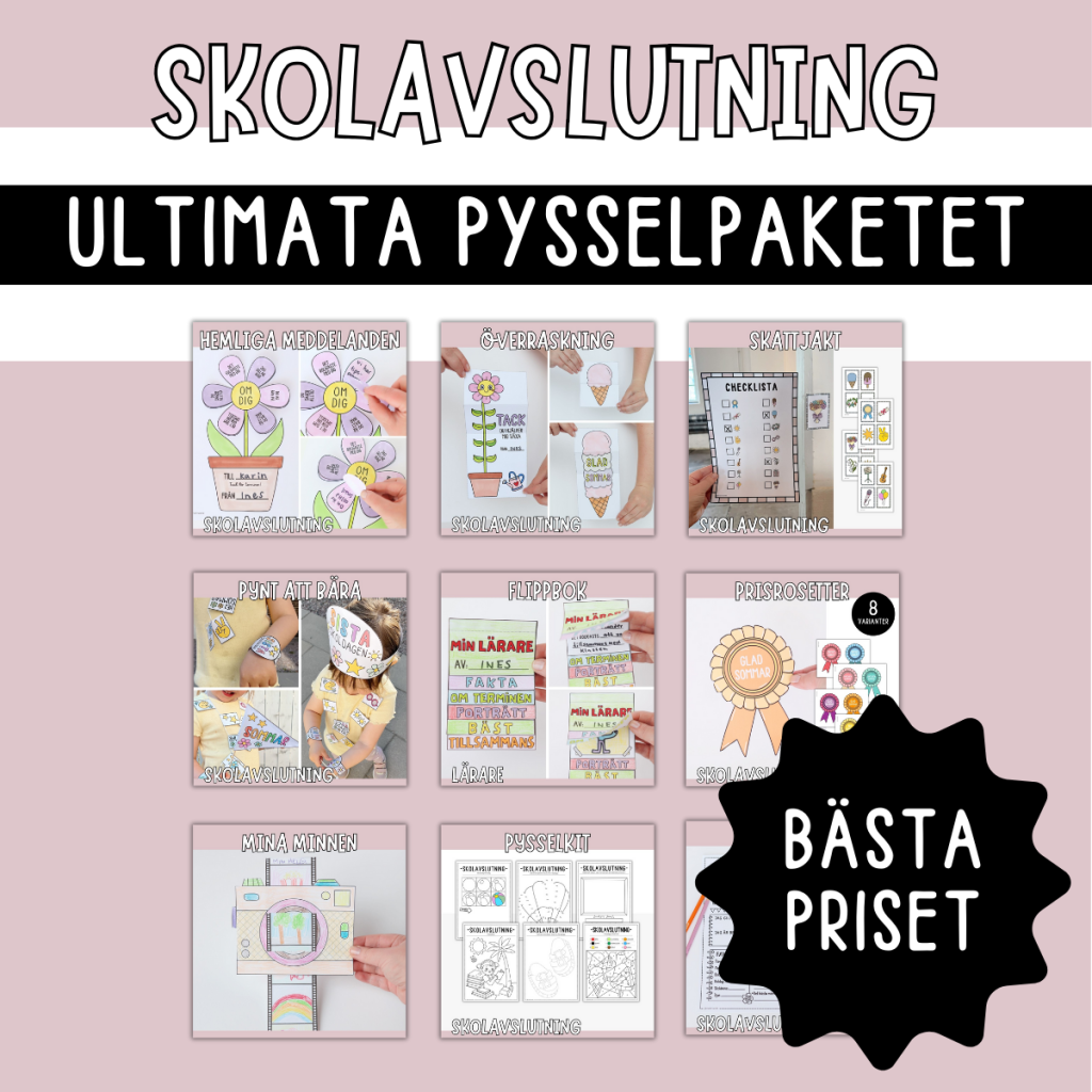 Stora paketet: skolavslutning
