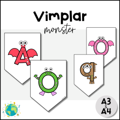 Monster - Vimplar