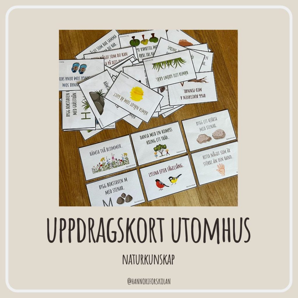 Uppdragskort utomhus