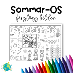 Måla Sommar-OS - bild 1