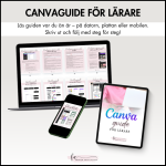 CANVAGUIDE FÖR LÄRARE – Lär dig skapa eget material! (E-bok) - bild 3