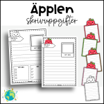 Äpplen – Skrivuppgifter - bild 1