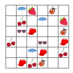 Sudoku sommar 6×6 rutor - bild 6