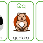 Flashcards alfabetsbilder djur - bild 5