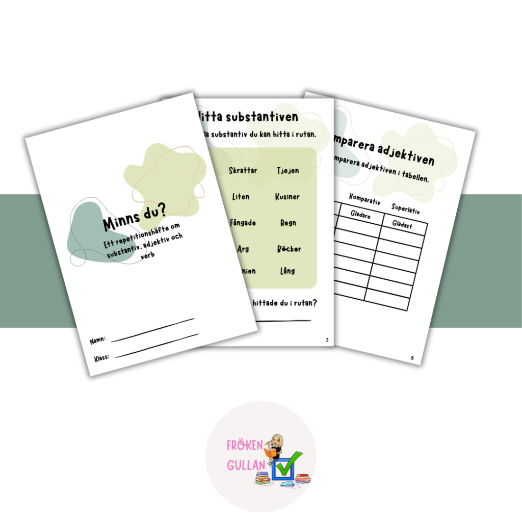 Minns du? – Repetera grammatik