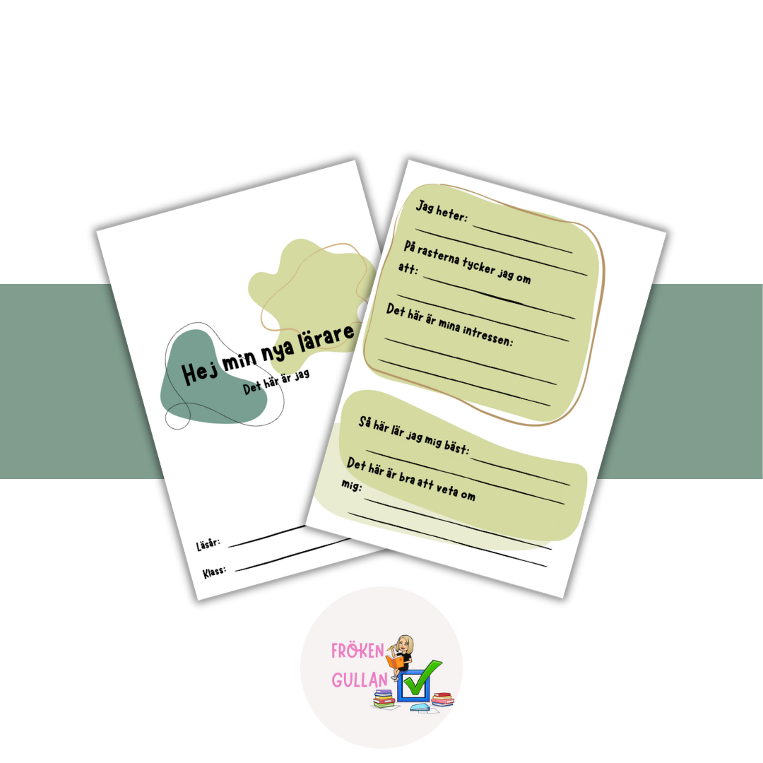 Hej min nya lärare