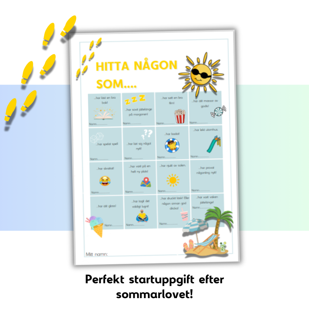 Hitta någon som…