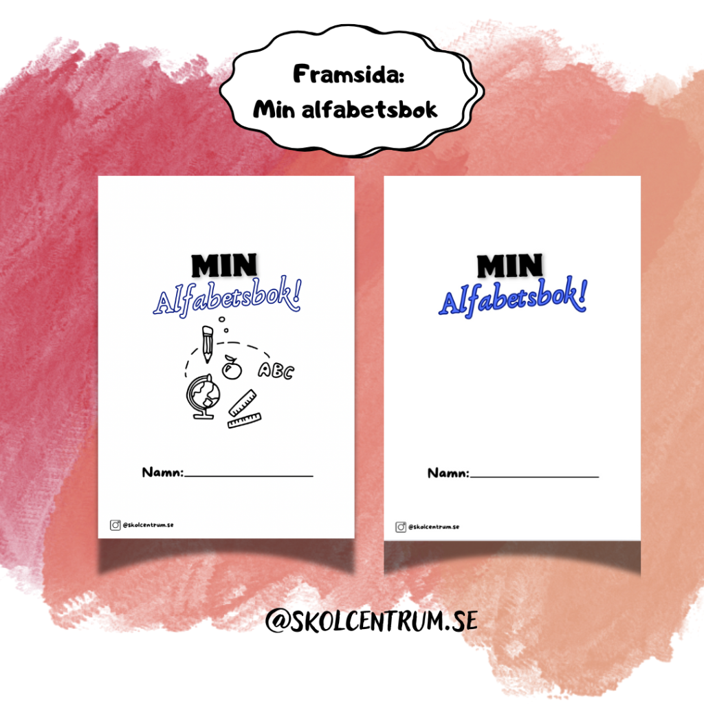 Framsida: Min alfabetsbok